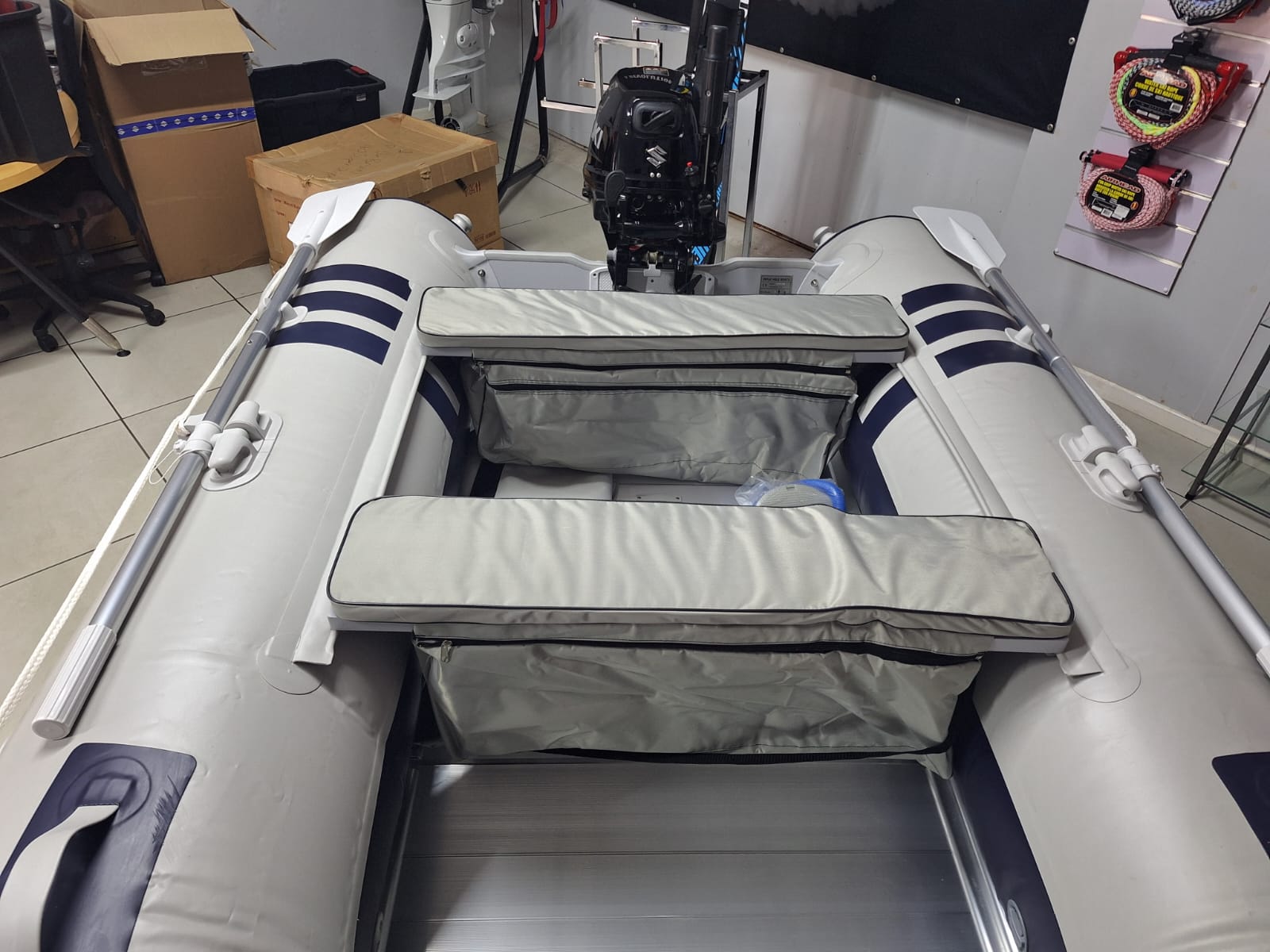 3M FOLDABLE RUBBERDUCK + DF9.9BTS SUZUKI 4-STROKE - Image 6