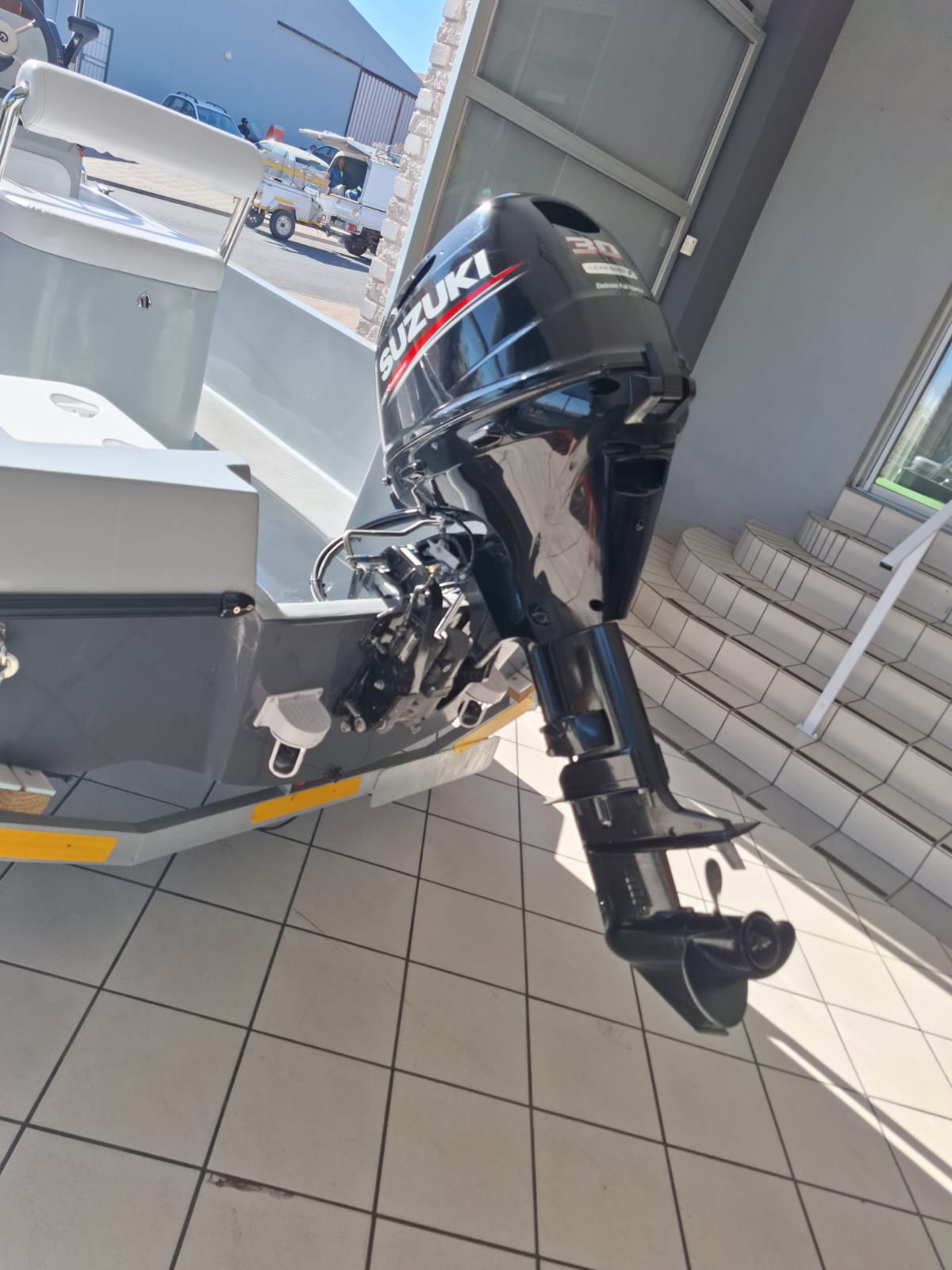 450 BANDIT ON TRAILER WITH DF30 SUZUKI 4-STROKE - Image 7