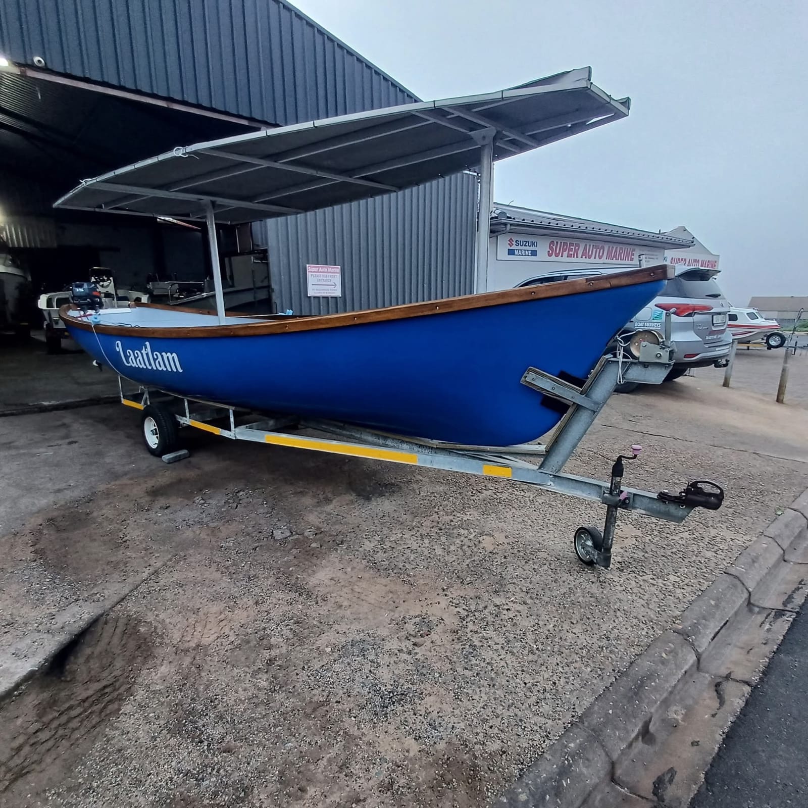 6M LELLO BOAT ON TRAILER WITH 15HP YAMAHA ENDURO - Image 6